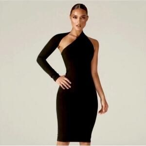 Alieva NWT Dasha Modern Midi Dress Size L